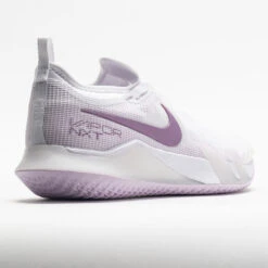 Nike React Vapor NXT Women's White/Amethyst Wave/Doll -Tennis Clothing and Gear Sales 116962 6