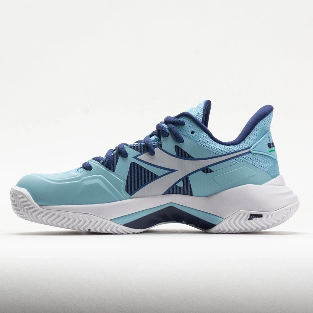 Diadora B.Icon 2 Clay Women's Bright Baby Blue/White 2 Diadora B.Icon 2 Clay Women's Bright Baby Blue/White - Image 2