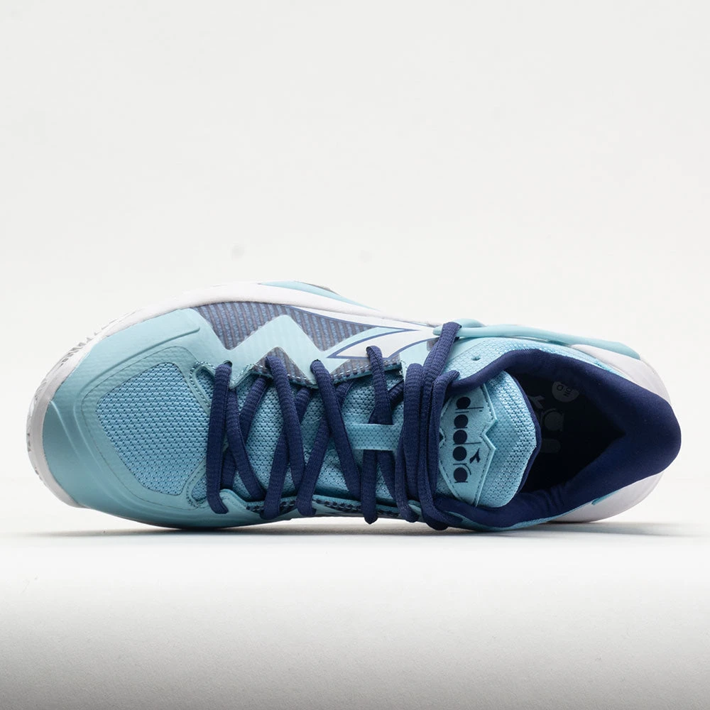 Diadora B.Icon 2 Clay Women's Bright Baby Blue/White 3 Diadora B.Icon 2 Clay Women's Bright Baby Blue/White - Image 3