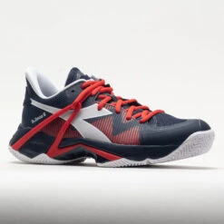 Diadora B.Icon 2 Clay Men's Blue Corsair/White/Fiery Red -Tennis Clothing and Gear Sales 117016 5