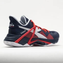 Diadora B.Icon 2 Clay Men's Blue Corsair/White/Fiery Red -Tennis Clothing and Gear Sales 117016 6
