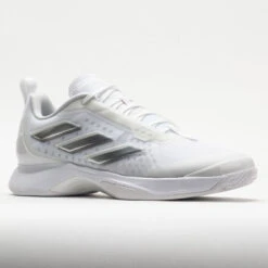 Adidas AvaCourt Women's White/Silver Metallic/White -Tennis Clothing and Gear Sales 117041 5