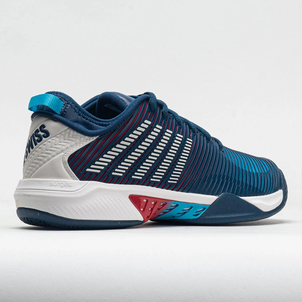 K-Swiss Hypercourt Supreme Men's Blue Opal/Blanc De Blanc/Lollipop 6 K-Swiss Hypercourt Supreme Men's Blue Opal/Blanc De Blanc/Lollipop - Image 6