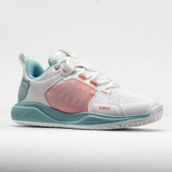 K-Swiss Ultrashot Team Women's Blanc De Blanc/Nile Blue/Desert Flower -Tennis Clothing and Gear Sales 117136 5