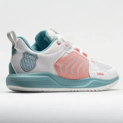 K-Swiss Ultrashot Team Women's Blanc De Blanc/Nile Blue/Desert Flower -Tennis Clothing and Gear Sales 117136 6