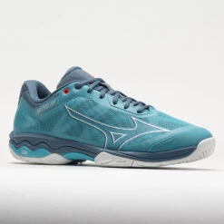 Mizuno Wave Exceed Light AC Men's Maui Blue/White -Tennis Clothing and Gear Sales 117146 5
