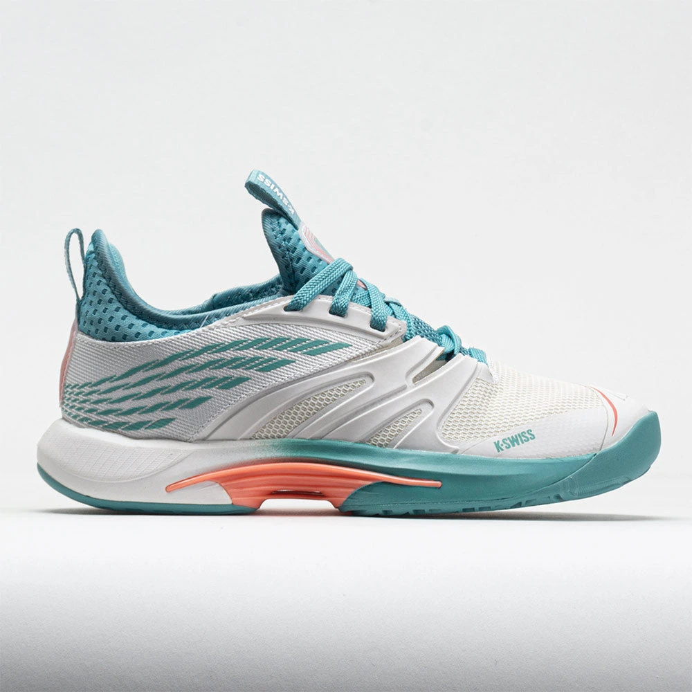 K-Swiss Speedtrac Women's Blanc De Blanc/Nile BLue/Desert Flower 1 K-Swiss Speedtrac Women's Blanc De Blanc/Nile BLue/Desert Flower