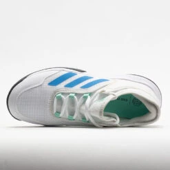 Adidas Ubersonic 4 Junior White/Pulse Blue/Black -Tennis Clothing and Gear Sales 121342 2