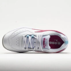 Diadora Challenge 5 SL Junior White/Pinklady -Tennis Clothing and Gear Sales 121358 2