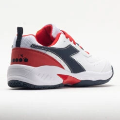 Diadora Challenge 5 SL Junior White/Blue Corsair/Fiery Red -Tennis Clothing and Gear Sales 121359 6