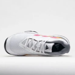 Adidas Barricade Junior White/Solar Gold/Lucid Fuchsia -Tennis Clothing and Gear Sales 121362 2