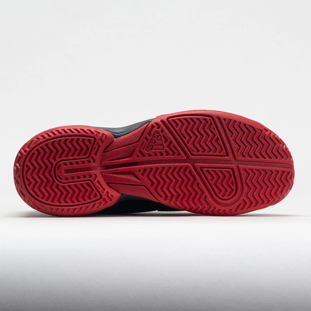 Adidas CourtFlash Junior Black/Preloved Blue/Better Scarlet 4 Adidas CourtFlash Junior Black/Preloved Blue/Better Scarlet - Image 4