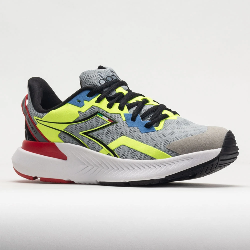 Diadora Mythos Volo 3 Junior Silver/Black/Yellow 5 Diadora Mythos Volo 3 Junior Silver/Black/Yellow - Image 5