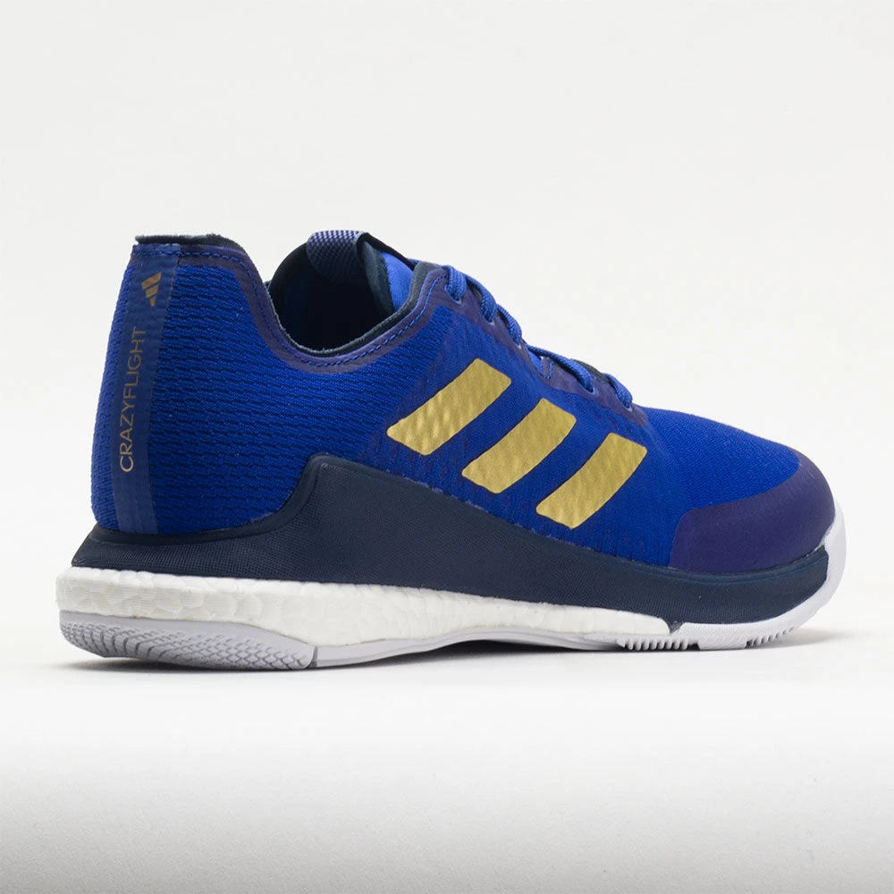 Adidas Crazyflight 8 Men's Lucid Blue/Matte Gold/Team Blue 6 Adidas Crazyflight 8 Men's Lucid Blue/Matte Gold/Team Blue - Image 6