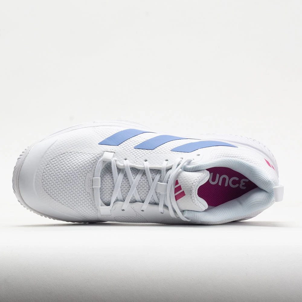 Adidas Court Team Bounce 2.0 Women's White/Blue Fusion/Lucid 3 Adidas Court Team Bounce 2.0 Women's White/Blue Fusion/Lucid - Image 3