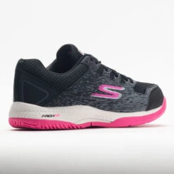 Skechers Viper Court Women's Black/Pink -Tennis Clothing and Gear Sales 370029 6