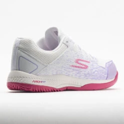 Skechers Viper Court Women's White/Lavender -Tennis Clothing and Gear Sales 370031 6