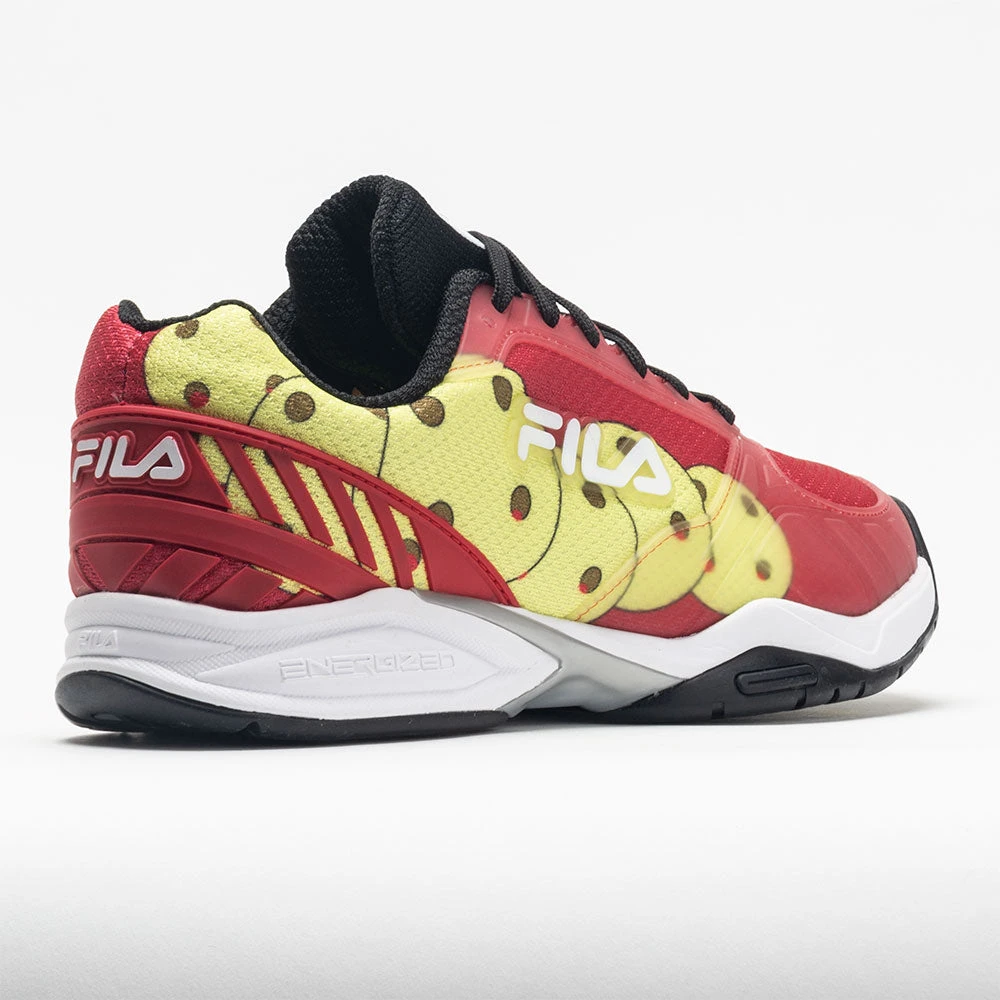 Fila Volley Zone Men's Fila Red/Black/Safety Yellow 6 Fila Volley Zone Men's Fila Red/Black/Safety Yellow - Image 6