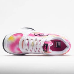 Fila Volley Zone Women's Tie-Dye Print White/Pink/Black -Tennis Clothing and Gear Sales 370038 2