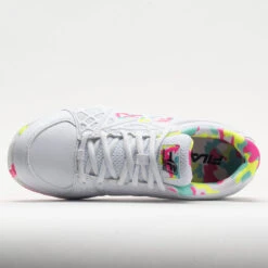 Fila Double Bounce 3 Women's White/White/Multicolor 8 Fila Double Bounce 3 Women's White/White/Multicolor -Tennis Clothing and Gear Sales 370043 2