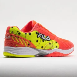 Fila Volley Zone Women's /Fiery Coral/Yellow/Black -Tennis Clothing and Gear Sales 370059 6