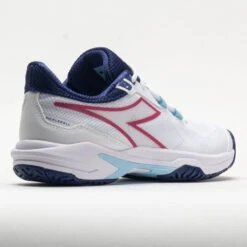 Diadora Trofeo 2 AG Pickleball Women's White/Blueprint/Pink Yarrow 11 Diadora Trofeo 2 AG Pickleball Women's White/Blueprint/Pink Yarrow -Tennis Clothing and Gear Sales 370081 6