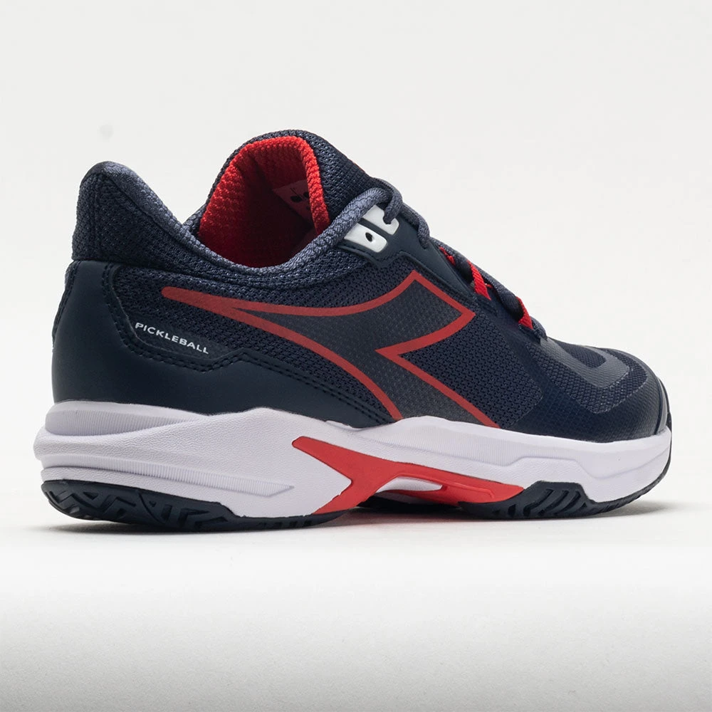 Diadora Trofeo 2 AG Pickleball Men's Blue Corsair/White/Fiery Red 6 Diadora Trofeo 2 AG Pickleball Men's Blue Corsair/White/Fiery Red - Image 6