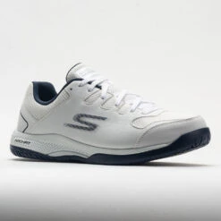 Skechers Viper Court Men's White/Navy -Tennis Clothing and Gear Sales 370097 5