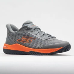 Skechers Viper Court Pro Men's Grey/Orange -Tennis Clothing and Gear Sales 370104 5