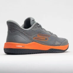 Skechers Viper Court Pro Men's Grey/Orange -Tennis Clothing and Gear Sales 370104 6
