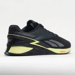 Reebok Nano X3 Men's Core Black/Energy Glow/Smash Orange -Tennis Clothing and Gear Sales 561898 6