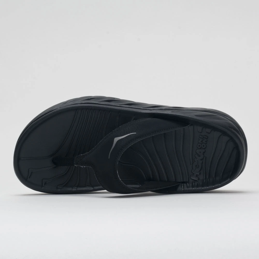 Hoka One One Ora Recovery Flip Women's Black/Dark Gull Gray 2 Hoka One One Ora Recovery Flip Women's Black/Dark Gull Gray - Image 2