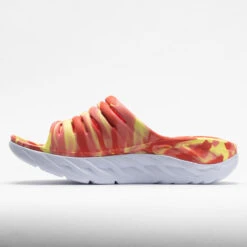 HOKA Ora Recovery Slide Swirl Unisex Yellow Pear/Fiesta -Tennis Clothing and Gear Sales 570558 1