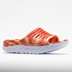 HOKA Ora Recovery Slide Swirl Unisex Yellow Pear/Fiesta -Tennis Clothing and Gear Sales 570558 5