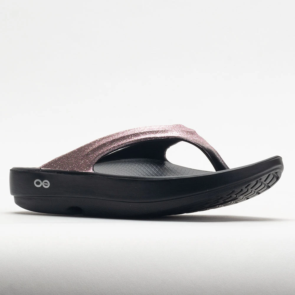 OOFOS OOlala Luxe Women's Rose Sparkle 5 OOFOS OOlala Luxe Women's Rose Sparkle - Image 5