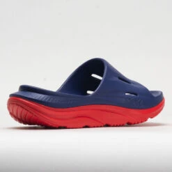 HOKA Ora Slide 3 Unisex Bellwether Blue/Red Alert -Tennis Clothing and Gear Sales 570614 6