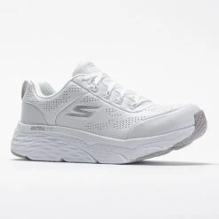 Skechers Max Cushioning Elite Women's White/Silver -Tennis Clothing and Gear Sales 631109 5