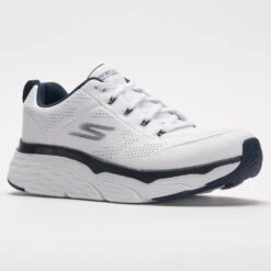 Skechers Max Cushioning Elite Men's White/Navy -Tennis Clothing and Gear Sales 631113 5