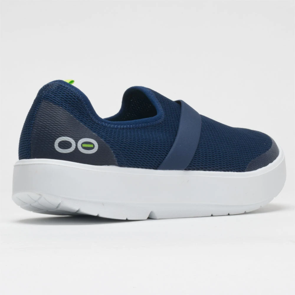 OOFOS OOmg Low Women's White/Navy 6 OOFOS OOmg Low Women's White/Navy - Image 6