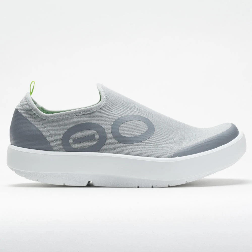 OOFOS OOmg EeZee Men's White/Gray 1 OOFOS OOmg EeZee Men's White/Gray
