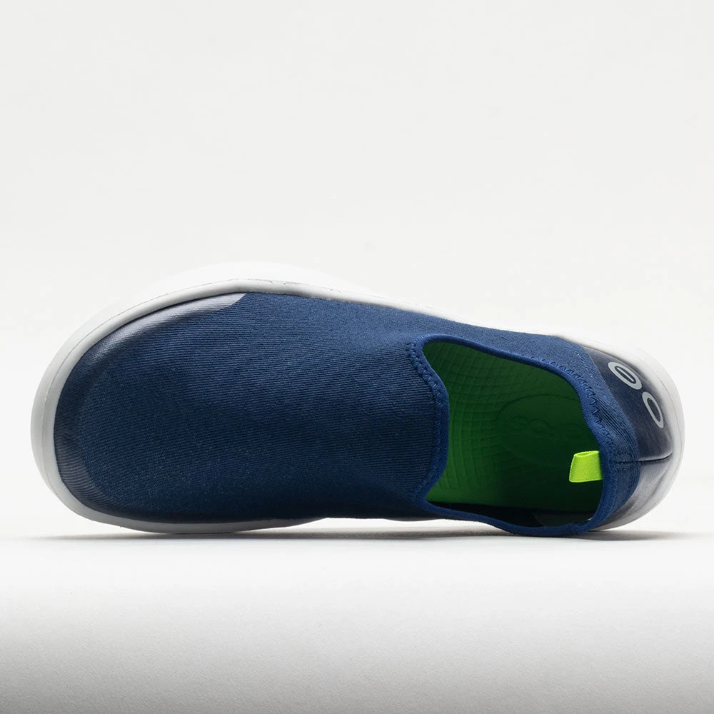 OOFOS OOmg EeZee Women's White/Navy 3 OOFOS OOmg EeZee Women's White/Navy - Image 3