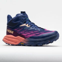 Hoka One One Speedgoat 5 Mid GTX Women's Bellwether Blue/Camellia -Tennis Clothing and Gear Sales 631326 5