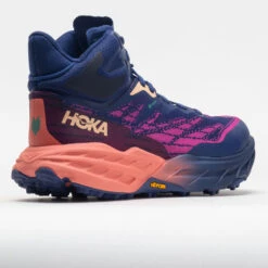 Hoka One One Speedgoat 5 Mid GTX Women's Bellwether Blue/Camellia -Tennis Clothing and Gear Sales 631326 6
