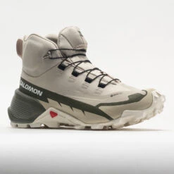 Salomon Cross Hike 2 Mid GTX Women's Feather Grey/Olive Night -Tennis Clothing and Gear Sales 631362 5