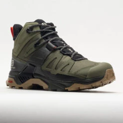 Salomon X Ultra 4 Mid GTX Men's Deep Lichen Green/Peat/Kelp -Tennis Clothing and Gear Sales 631495 5