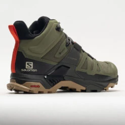 Salomon X Ultra 4 Mid GTX Men's Deep Lichen Green/Peat/Kelp -Tennis Clothing and Gear Sales 631495 6