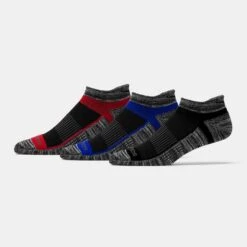 Saucony Inferno No Show Tab Socks 3 Pack -Tennis Clothing and Gear Sales 650965 067 1
