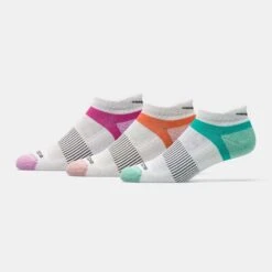 Saucony Inferno No Show Tab Socks 3 Pack -Tennis Clothing and Gear Sales 650965 125 1