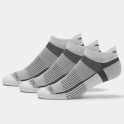 Saucony Inferno Ultralight No Show Socks 3 Pack -Tennis Clothing and Gear Sales 651194 100 1