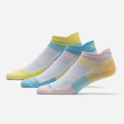 Saucony Inferno Ultralight No Show Socks 3 Pack -Tennis Clothing and Gear Sales 651194 630 1